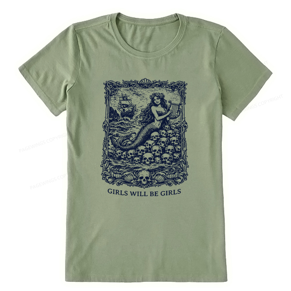 Pagewings Girls Will Be Girls Unisex Classic T-shirt