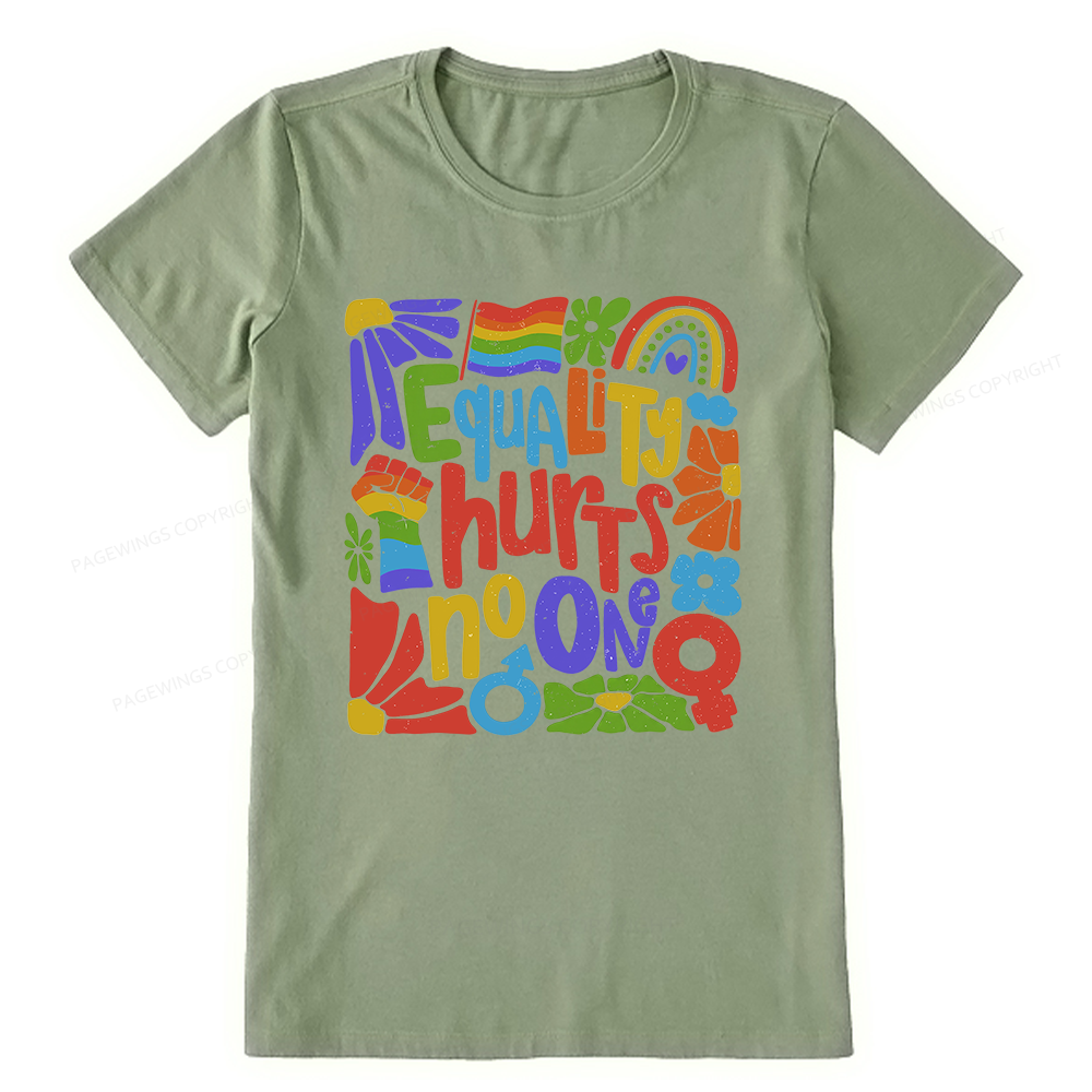 Pagewings Equality Hurts No One Unisex Classic T-shirt