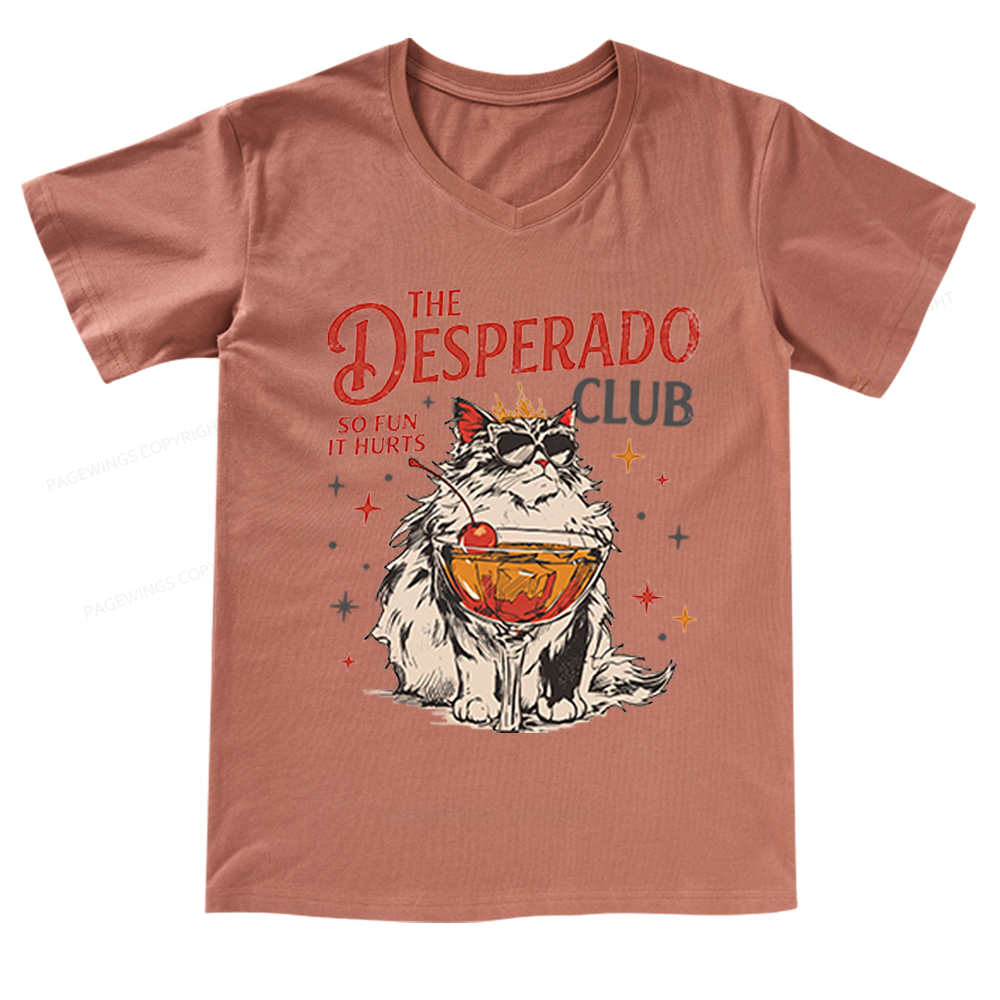 Pagewings Desperado Club V-neck T-shirt