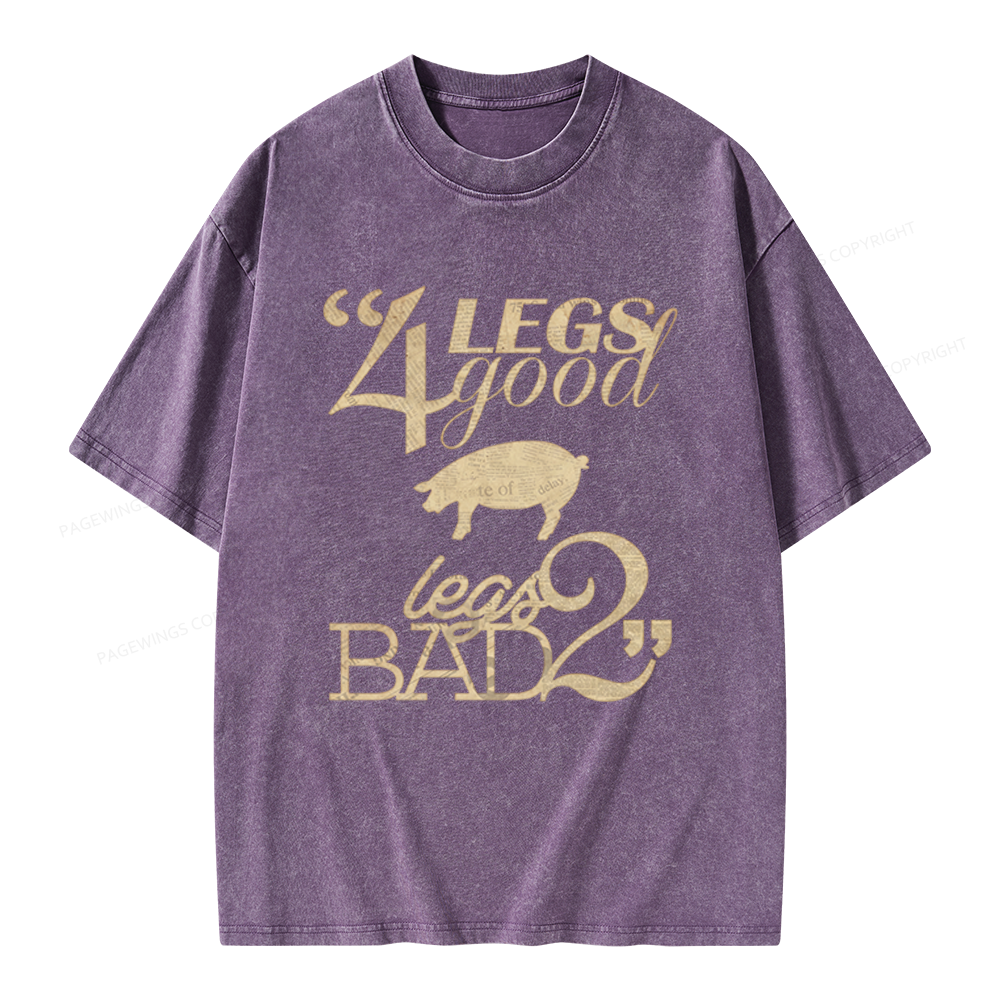 Pagewings Dystopia Unisex Washed T-shirt