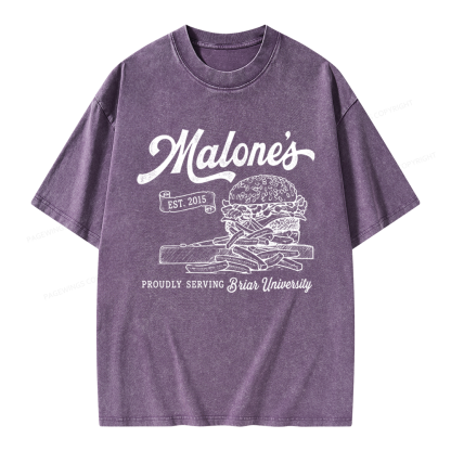 Pagewings Hockey Romance Unisex Washed T-shirt
