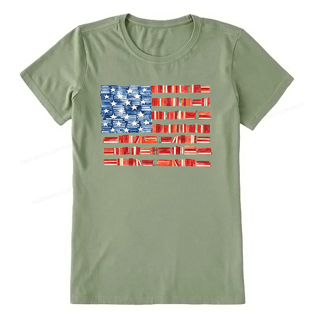 Pagewings Book Flag Unisex Classic T-shirt