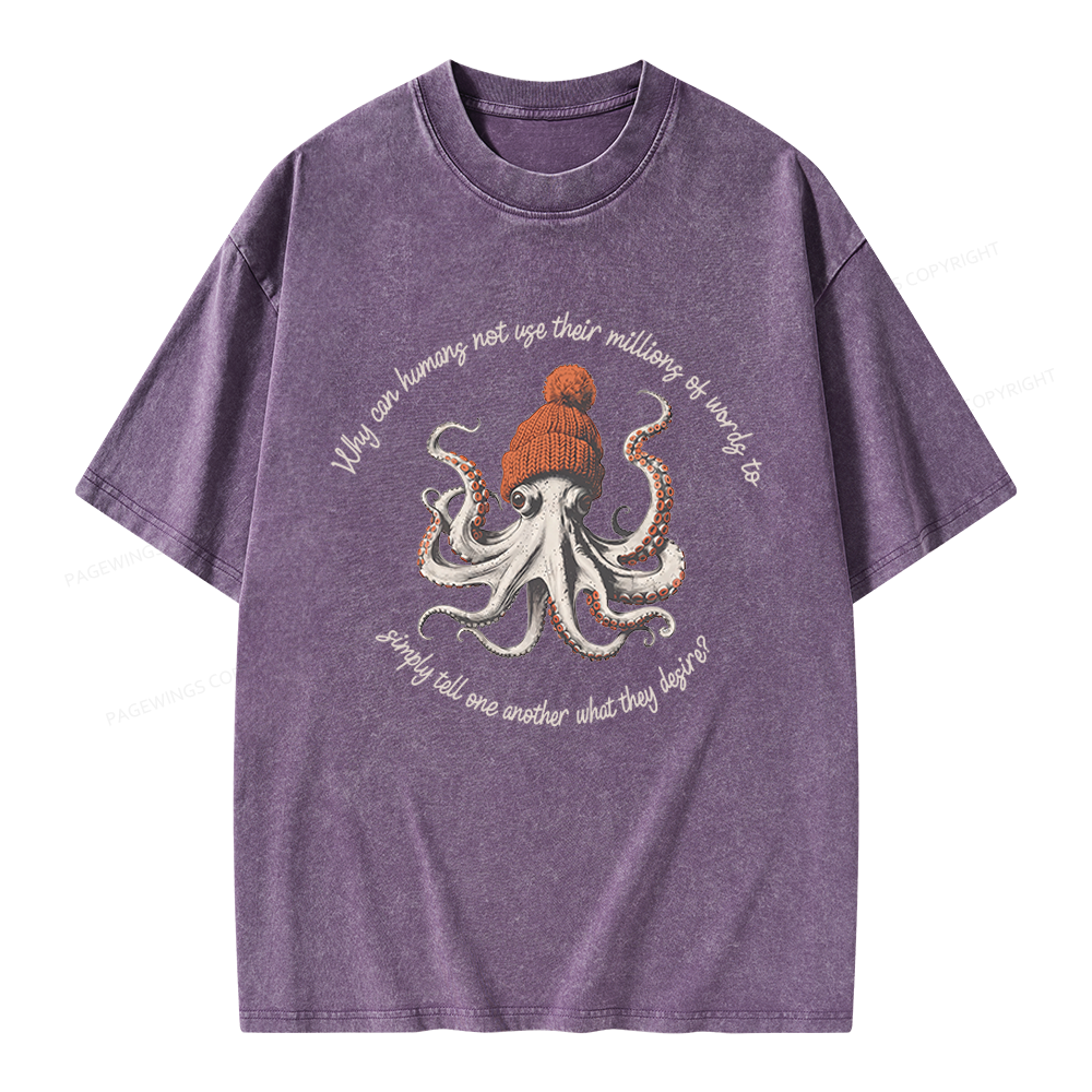Pagewings Fantasy Book Lovers Unisex Washed T-shirt