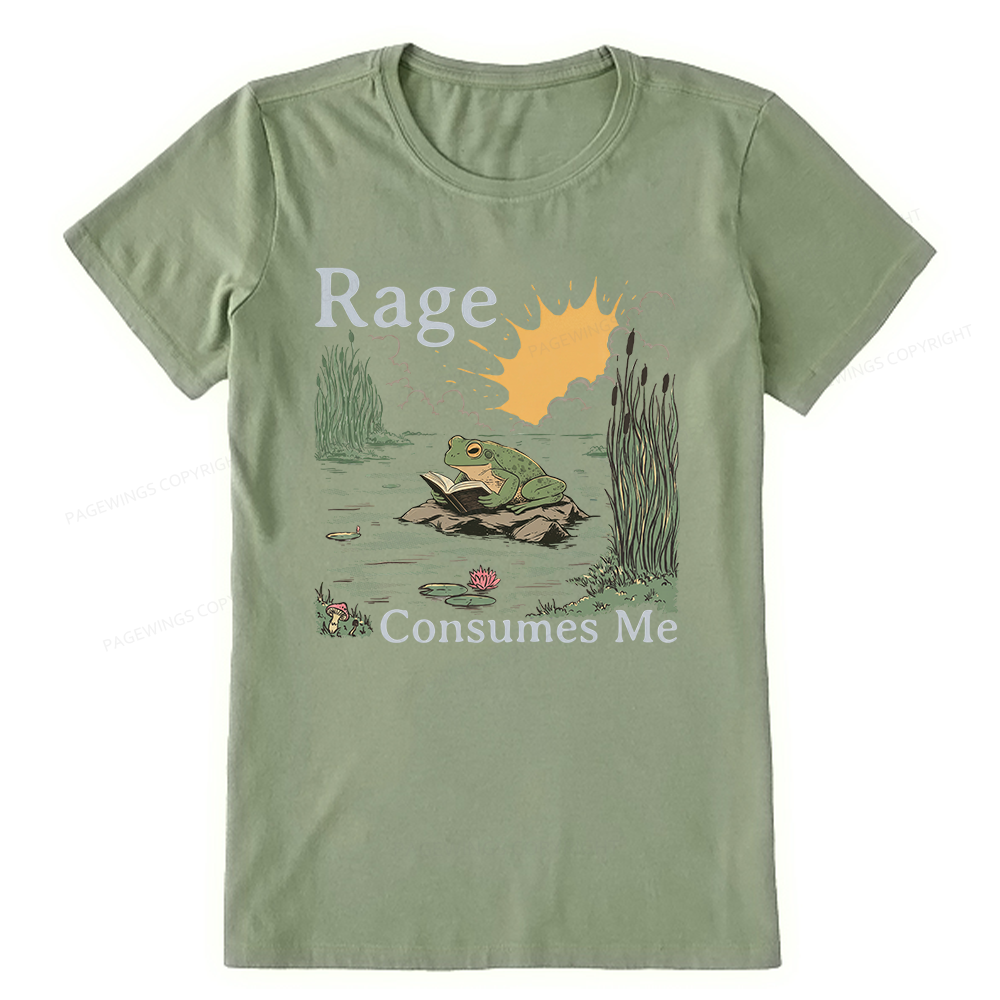 Pagewings Rage Consumes Me Unisex Classic T-shirt