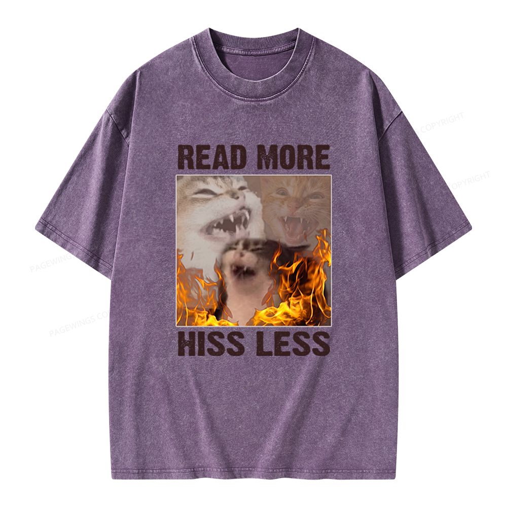 Pagewings Read More Unisex Washed T-shirt