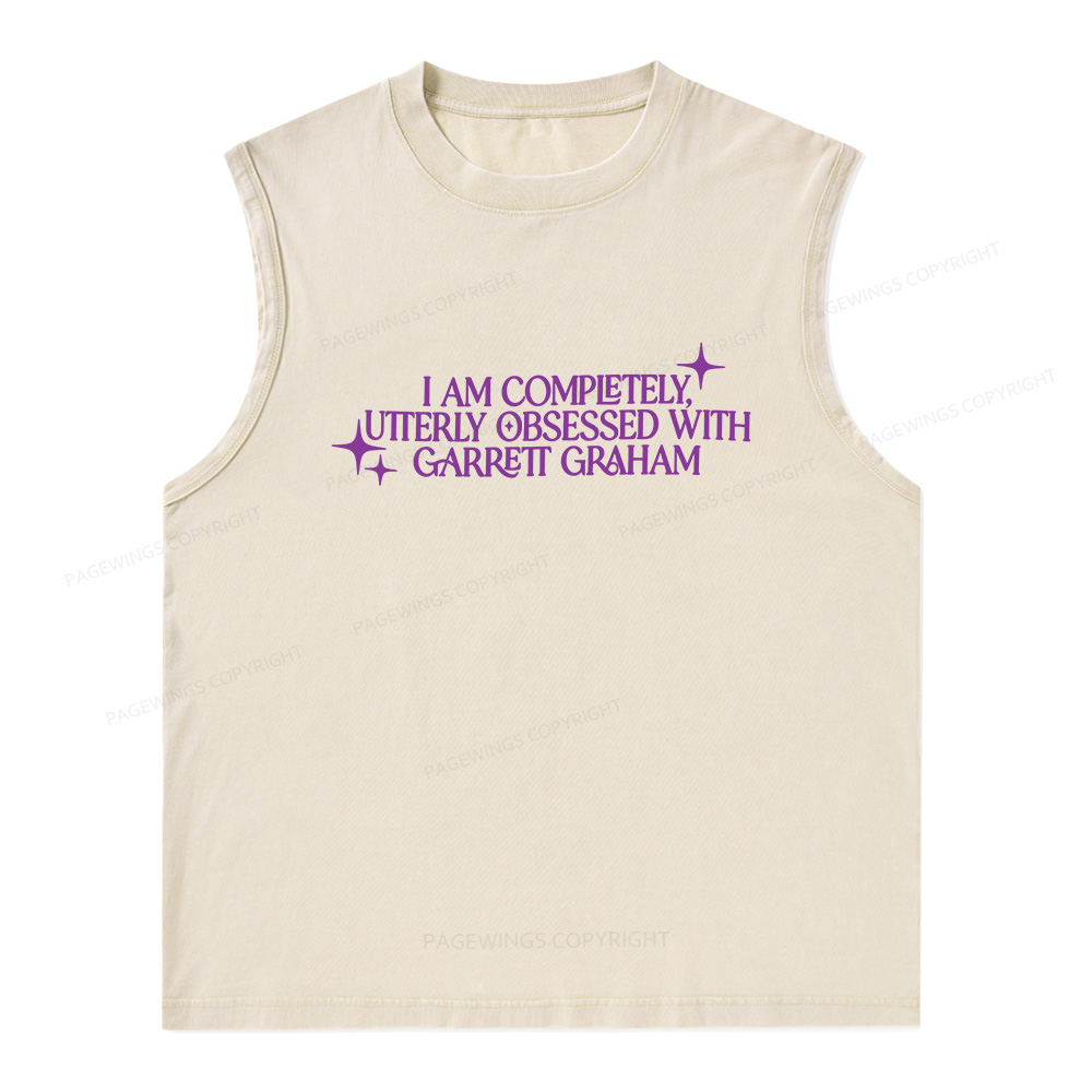 Pagewings Hockey Romace Unisex Washed Tank Top