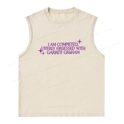 Pagewings Hockey Romace Unisex Washed Tank Top