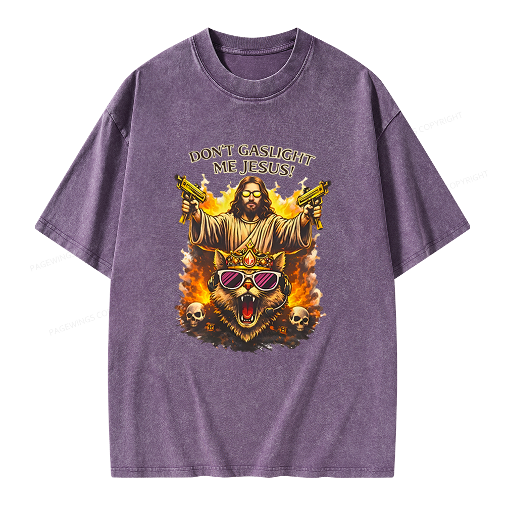 Pagewings Sci‑Fi Nerd Unisex Washed T-shirt