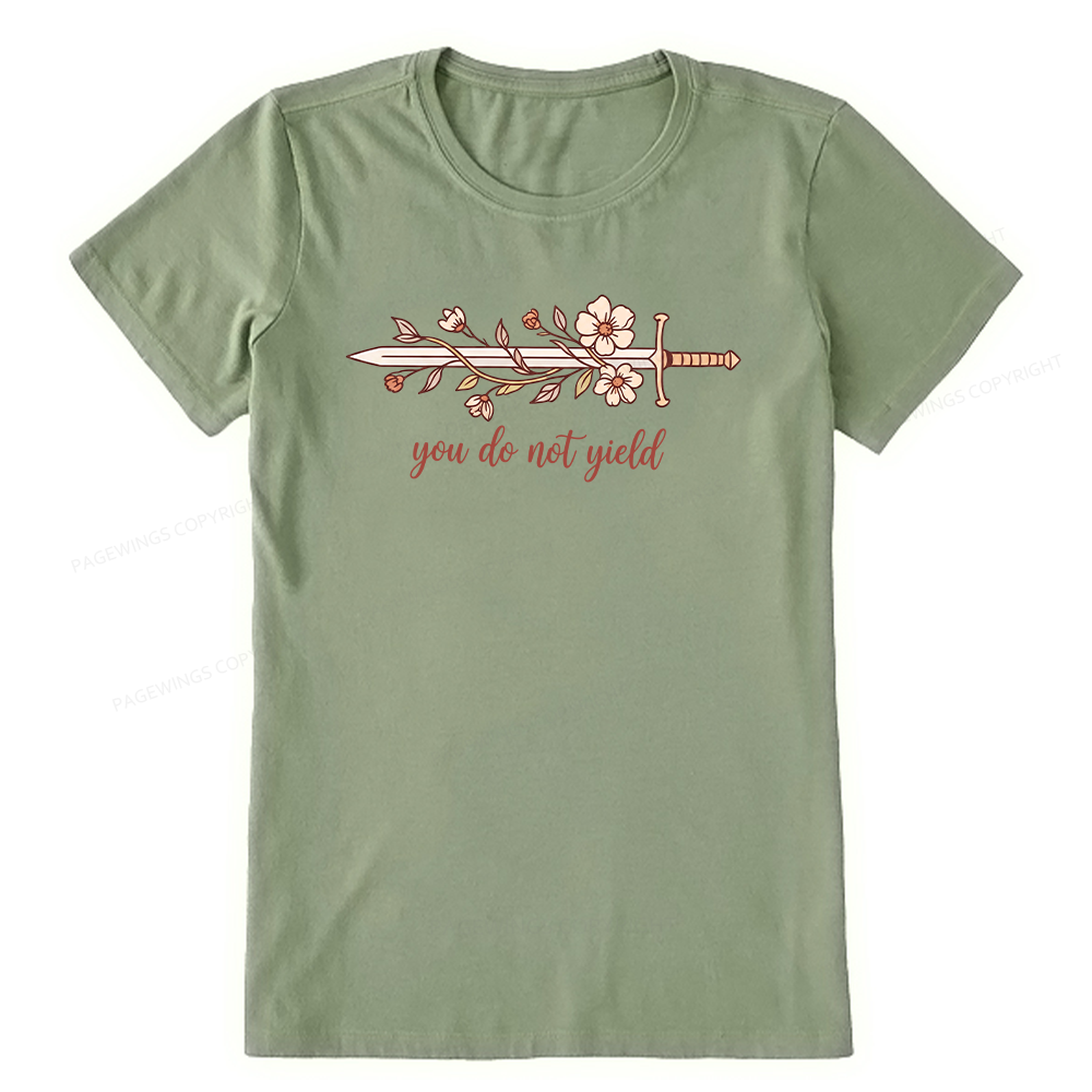Pagewings You Do Not Yield  Unisex Classic T-shirt