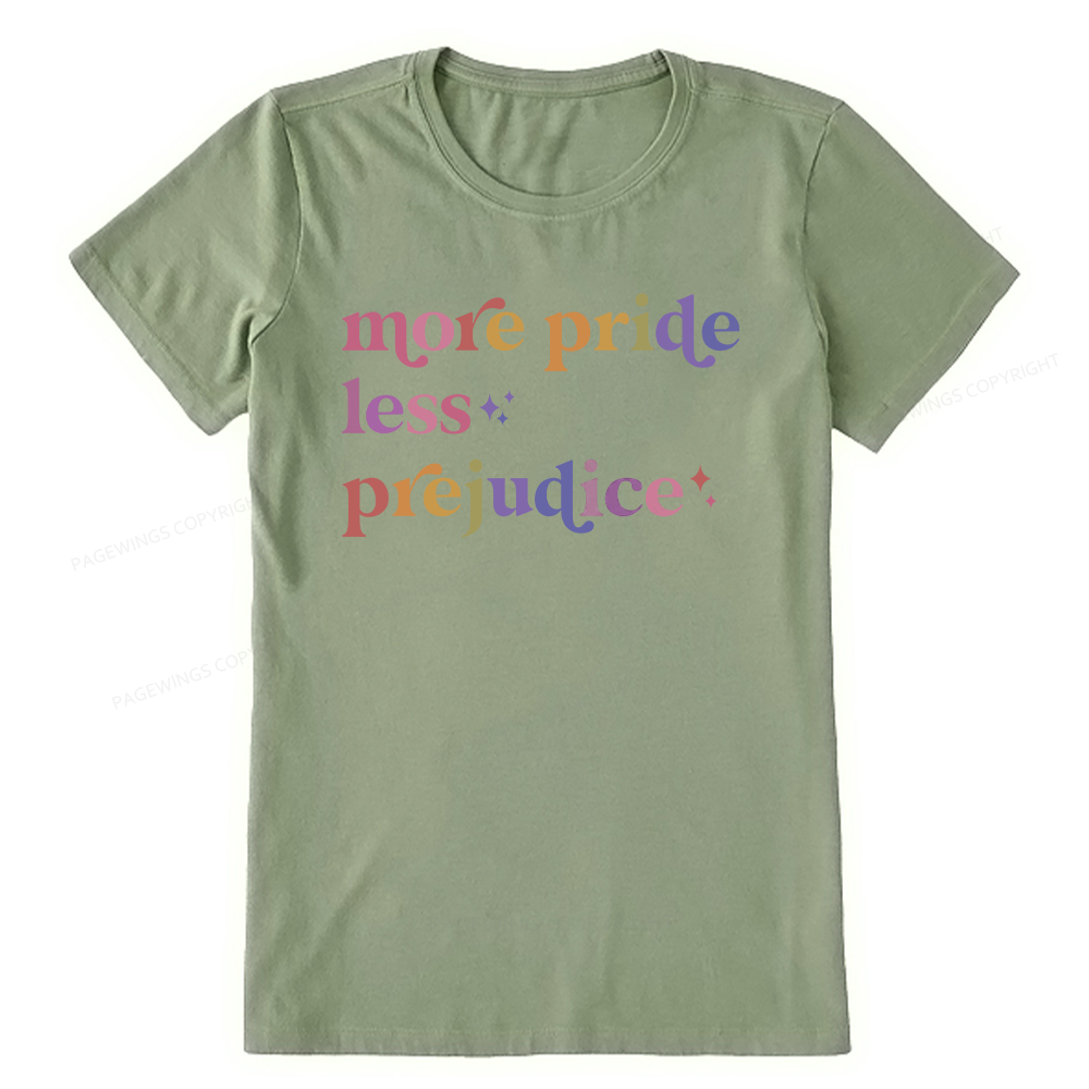 Pagewings More Pride Less Prejudice Unisex Classic T-shirt