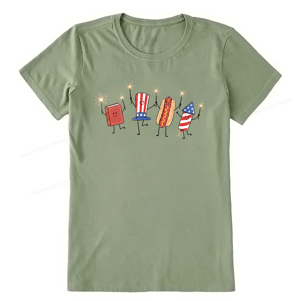 Pagewings Funny Sumer 250th Unisex Classic T-shirt