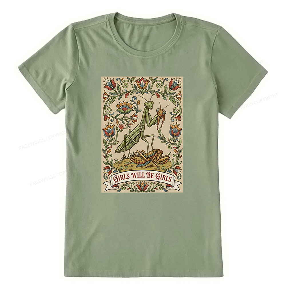 Pagewings Girls Will Be Girls Unisex Classic T-shirt