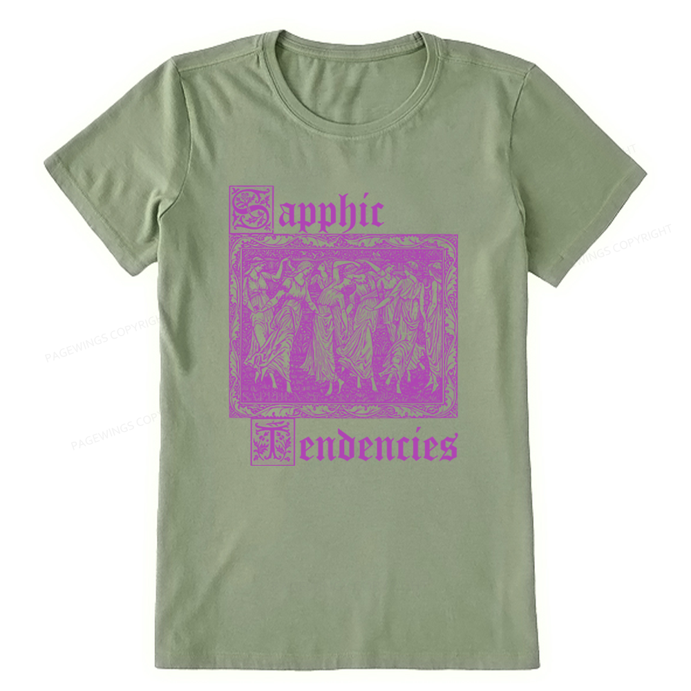 Pagewings Sapphic Tendencies Unisex Classic T-shirt
