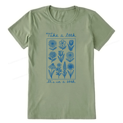 Pagewings Take A Look It’s In A Book Unisex Classic T-shirt