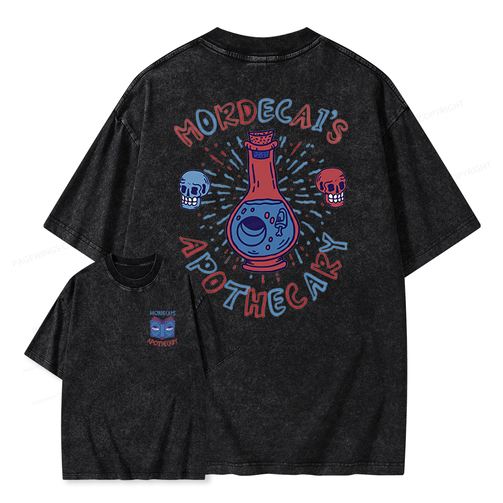 Pagewings Apothecary Unisex Washed T-shirt
