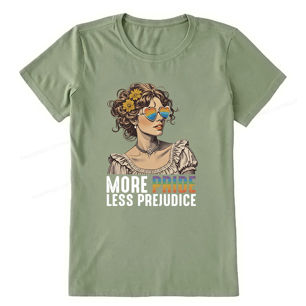 Pagewings More Pride Less Prejudice Unisex Classic T-shirt