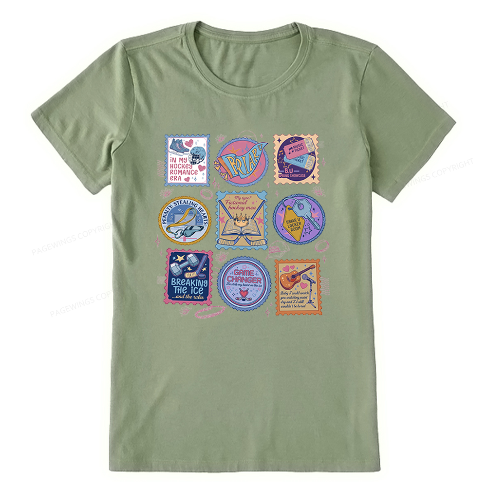 Pagewings Hockey Romace Unisex Classic T-shirt