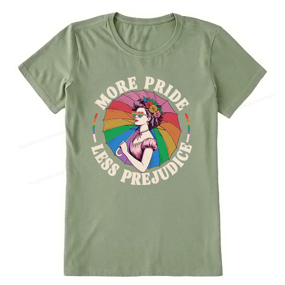 Pagewings More Pride Less Prejudice Unisex Classic T-shirt