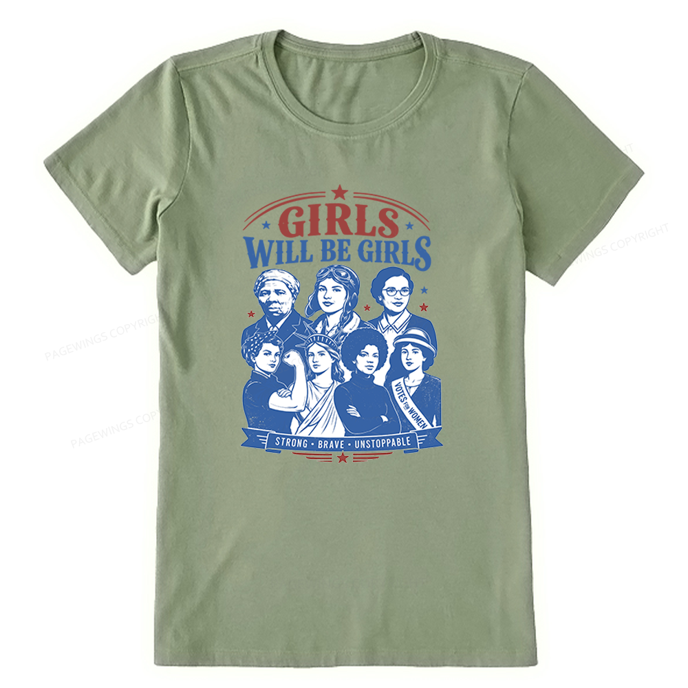Pagewings Girls Will be Girls Unisex Classic T-shirt