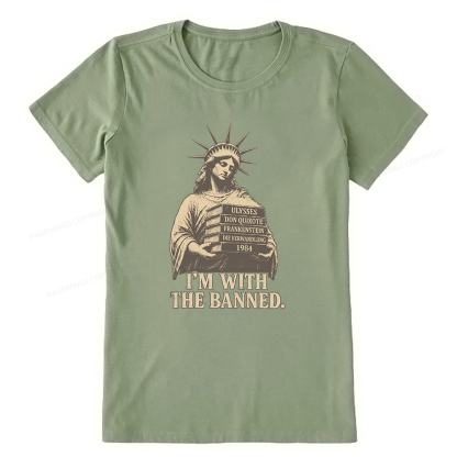 Pagewings I'm With The Banned Unisex Classic T-shirt