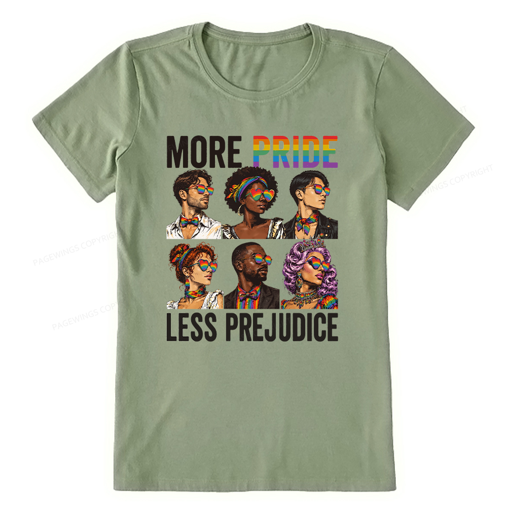 Pagewings More Pride Less Prejudice Unisex Classic T-shirt