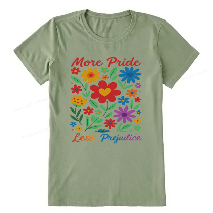 Pagewings More Pride Less Prejudice Unisex Classic T-shirt