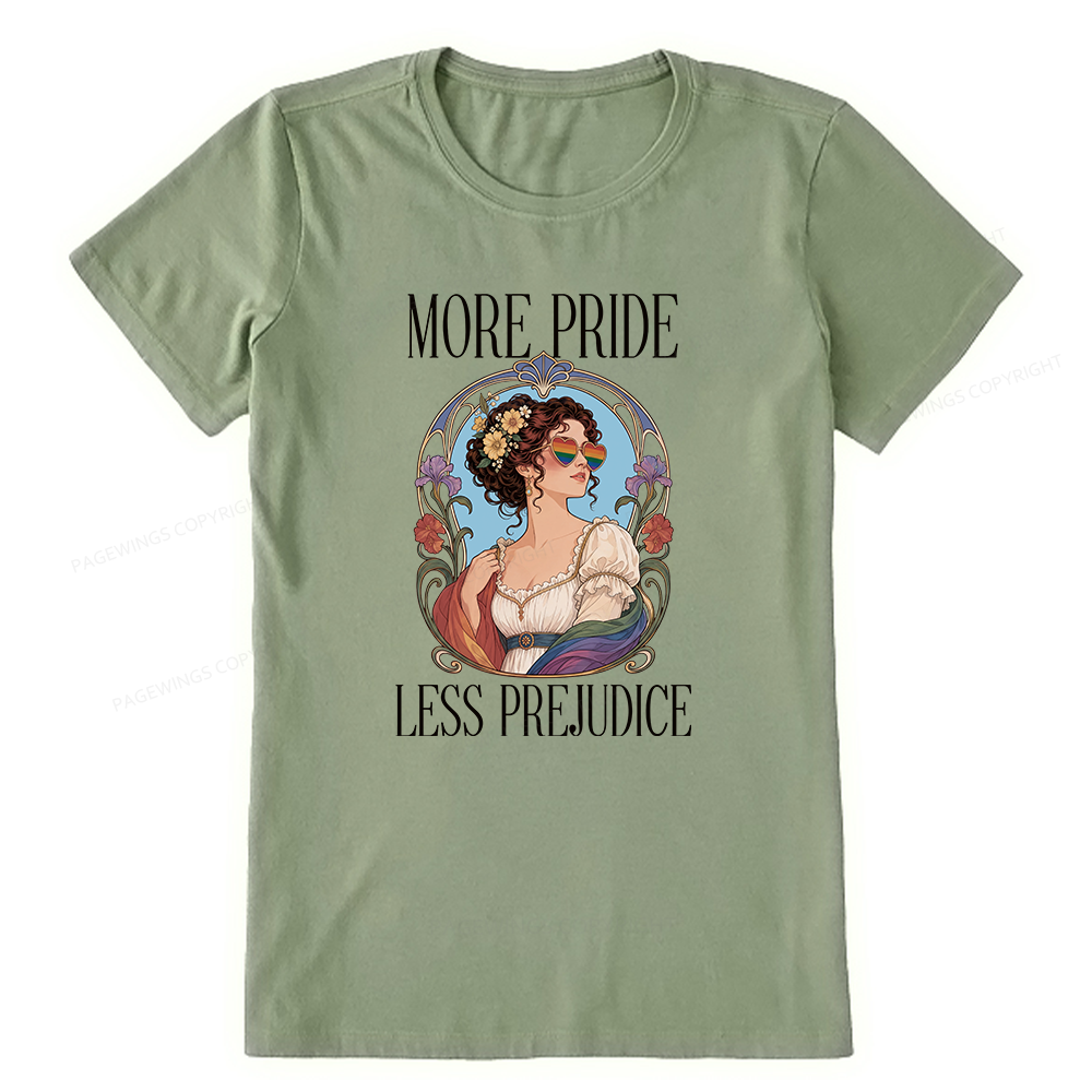 Pagewings More Pride Less Prejudice Unisex Classic T-shirt