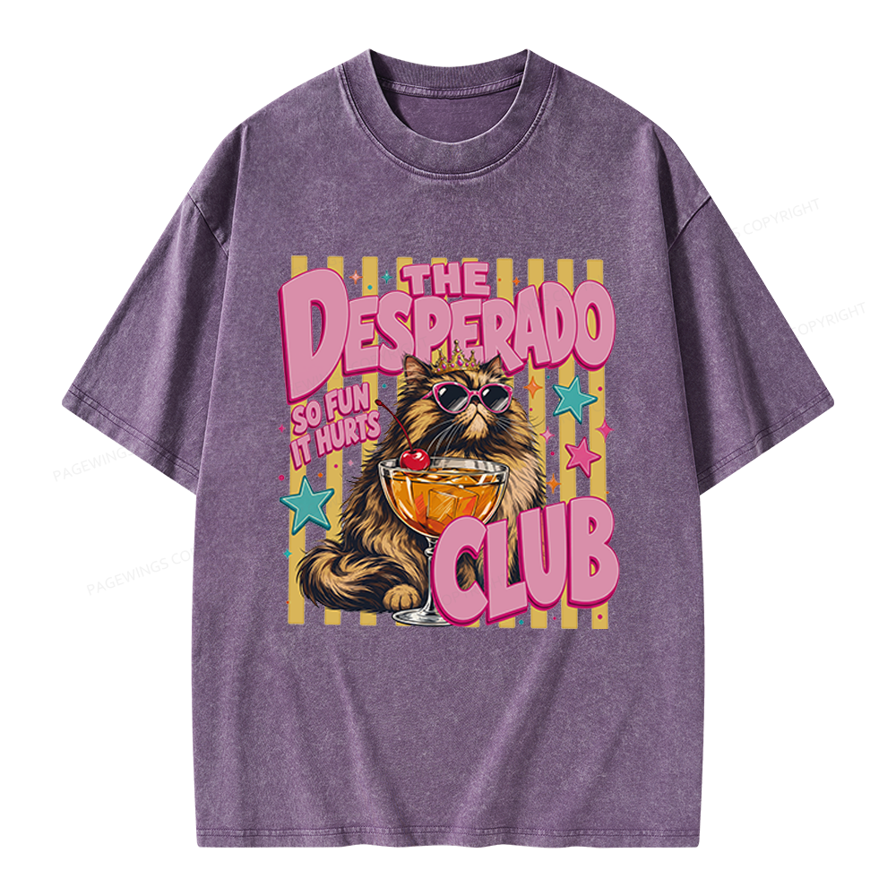Pagewings Desperado Club Unisex Washed T-shirt