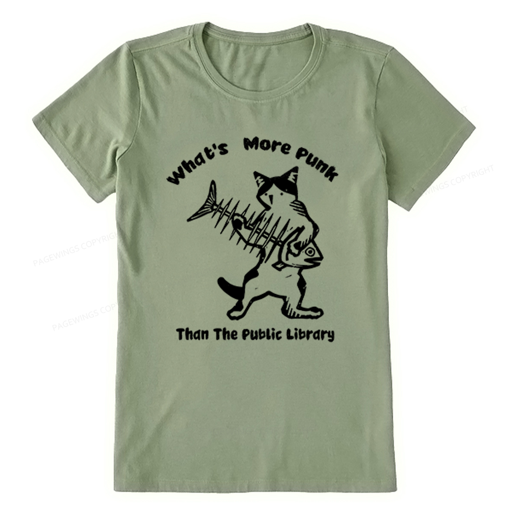 Pagewings What's More Punk Than The Public Library Unisex Classic T-shirt