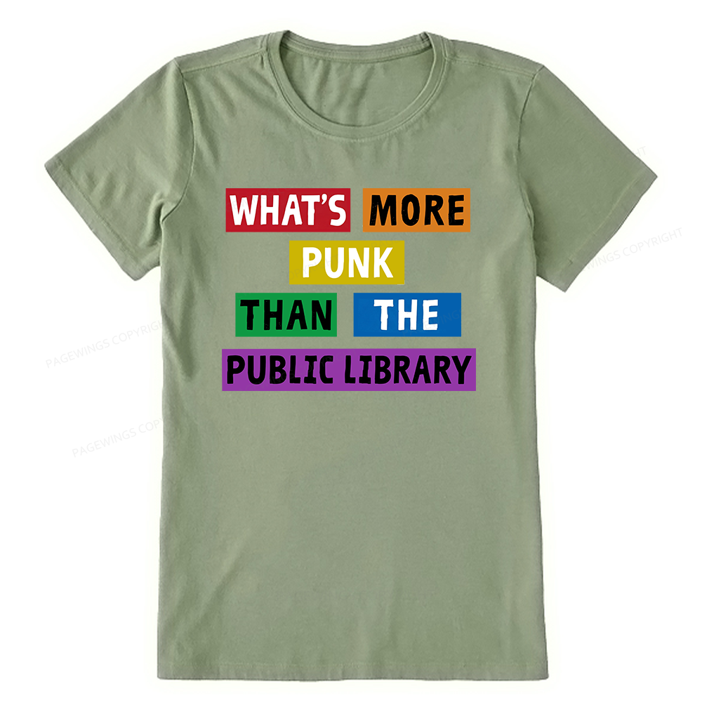 Pagewings What's More Punk Than The Public Library Unisex Classic T-shirt
