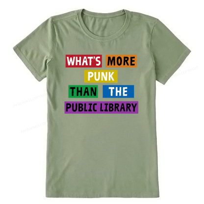 Pagewings What's More Punk Than The Public Library Unisex Classic T-shirt