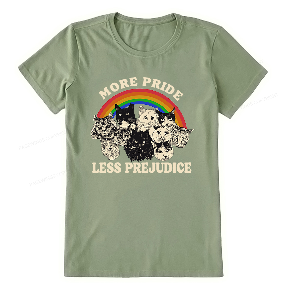 Pagewings More Pride Less Prejudice Unisex Classic T-shirt