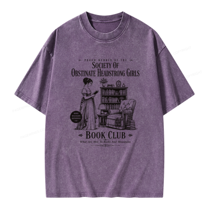 Pagewings What Are Men To Rocks And Mountains Unisex Washed T-shirt
