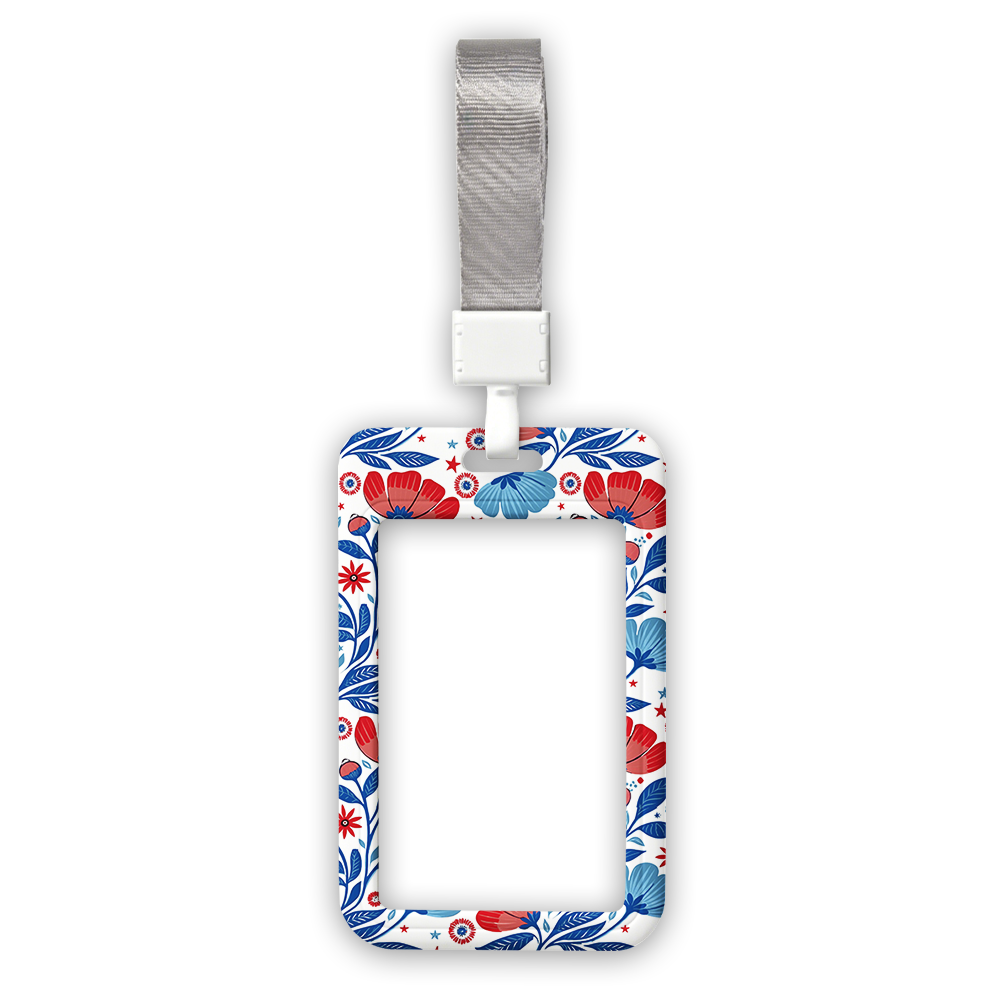 Pagewings Literacy And Justice For All ABS Badge Holder