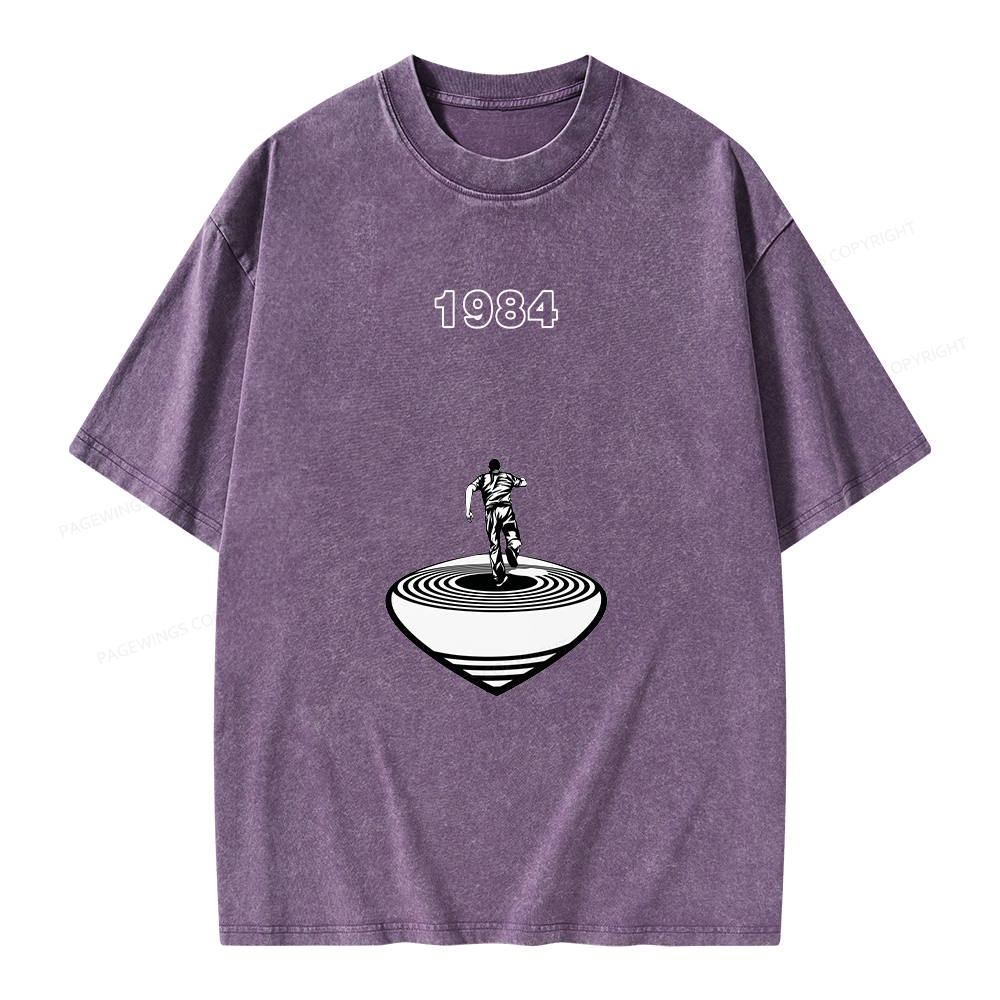 Pagewings Big Brother is Watching You Unisex Washed T-shirt