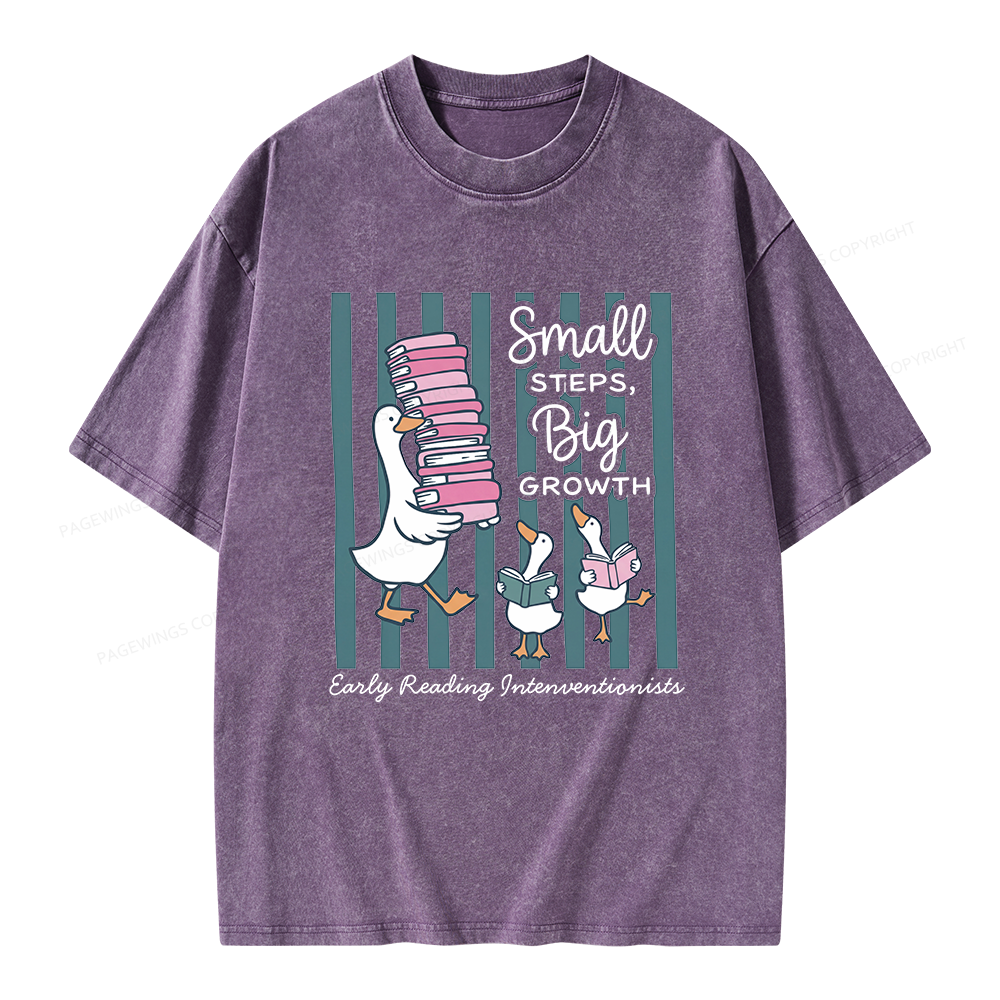 Pagewings Reading Interventionist Unisex Washed T-shirt