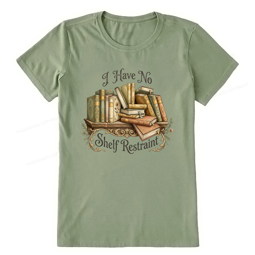 Pagewings I Have No Shelf Restraint Unisex Classic T-shirt