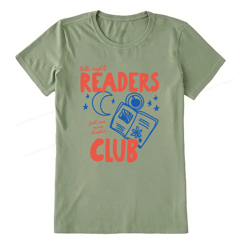 Pagewings Late Night Readers Club Unisex Classic T-shirt