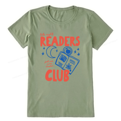 Pagewings Late Night Readers Club Unisex Classic T-shirt
