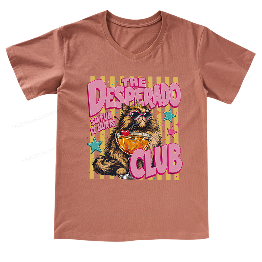 Pagewings Desperado Club V-neck T-shirt