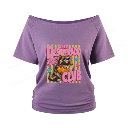 Pagewings Desperado Club Women Off Shoulder T-shirts