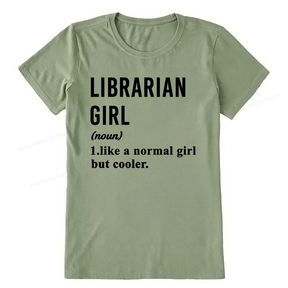 Pagewings Librarian Girl Unisex Classic T-shirt