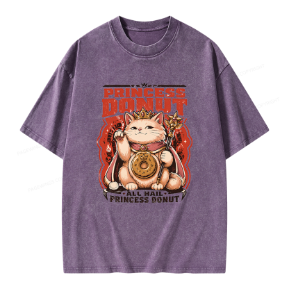 Pagewing Sci Fi Books Lover Unisex Washed T-shirt