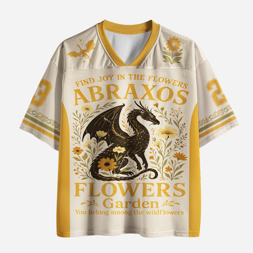 Pagewings Fantasy Novel Lover Unisex Mesh Jersey