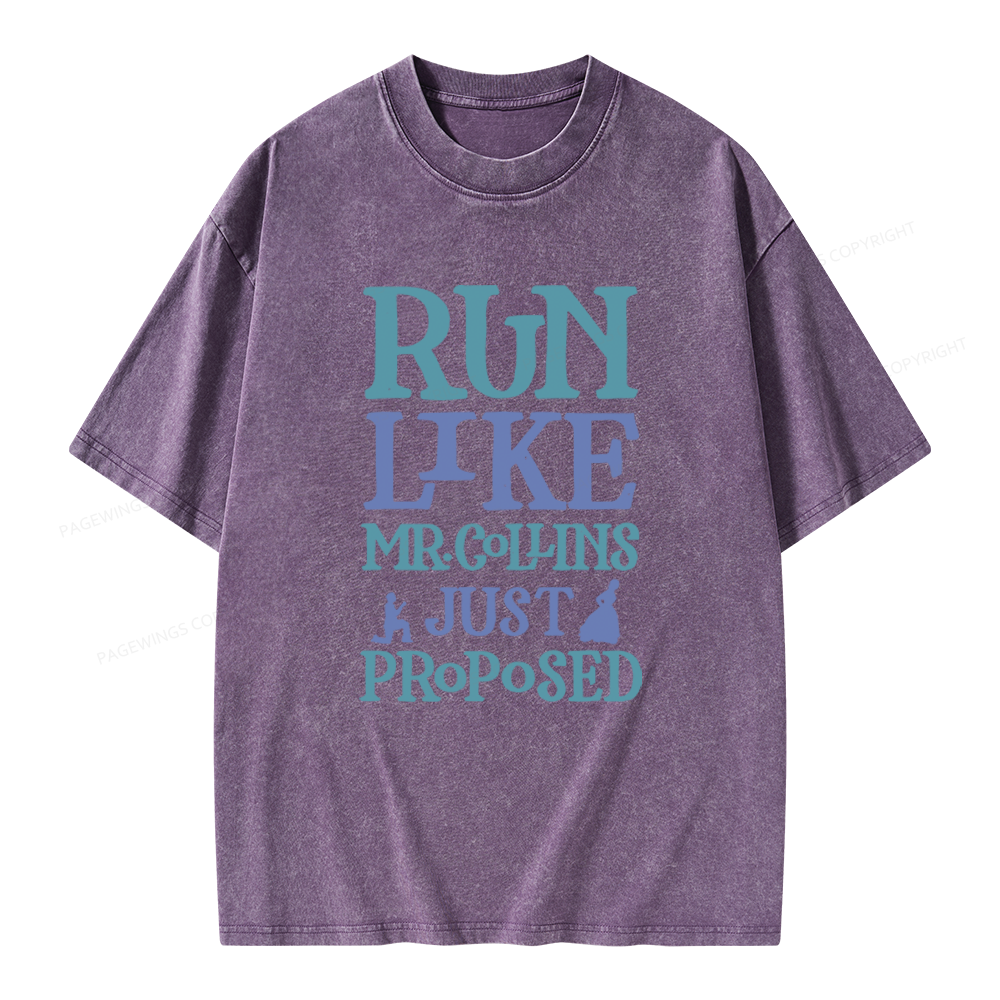 Pagewings Love Book Fan Unisex Washed T-shirt