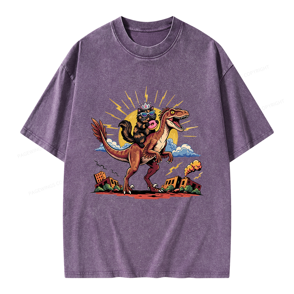 Pagewings Sci Fi Bookish Unisex Washed T-shirt