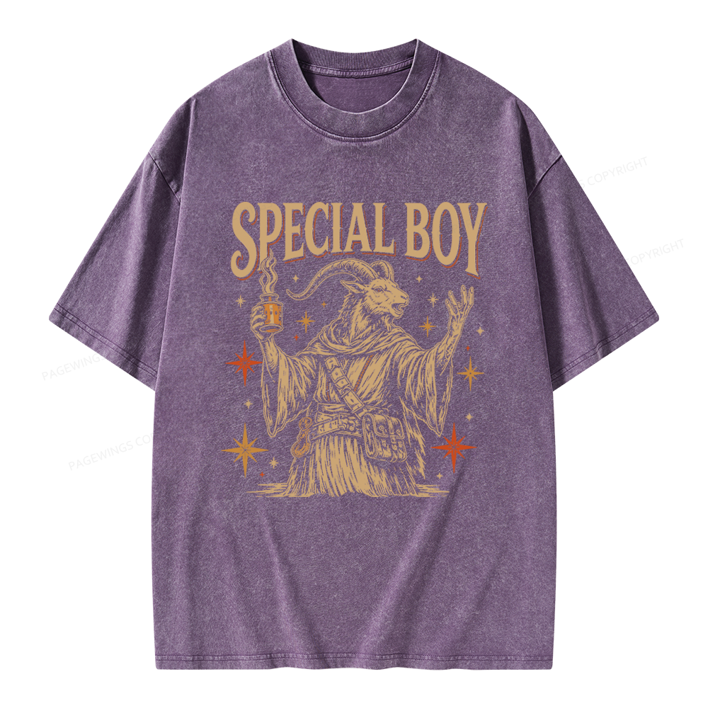 Pagewings Sci Fi Bookish Unisex Washed T-shirt