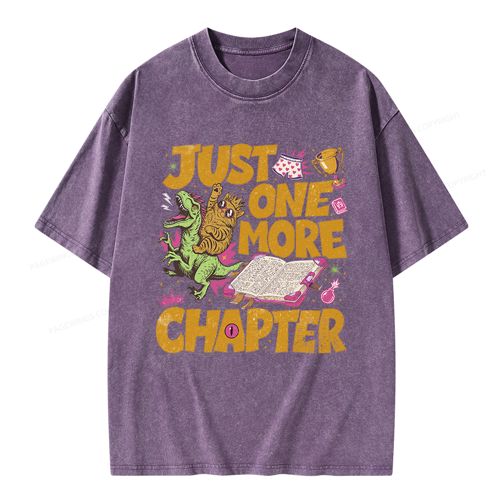 Pagewings Sci Fi Bookish Unisex Washed T-shirt