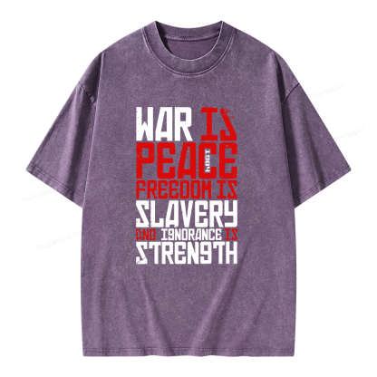 Pagewings Dystopian Lover Unisex Washed T-shirt