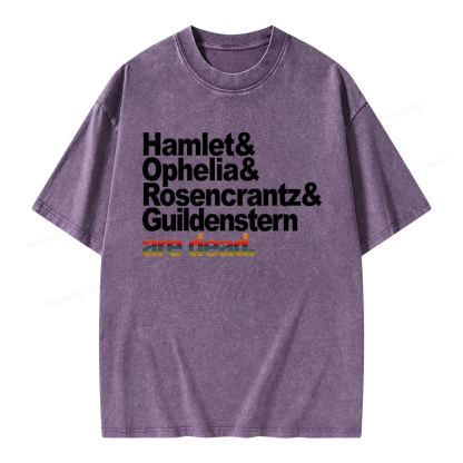 Pagewings Drama lovers Unisex Washed T-shirt